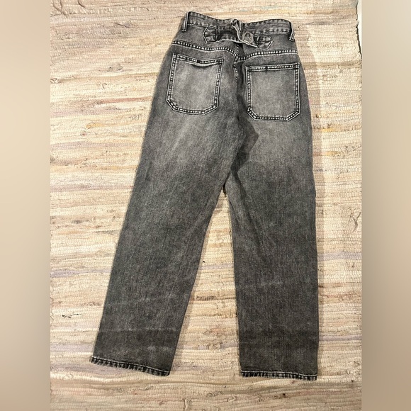 GREY WASHED JEANS - Picture 2 of 4